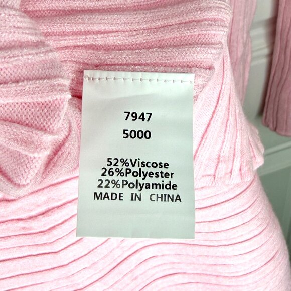 Pretty Garden Sweater Dress w Bell Sleeves NWT - Picture 9 of 12